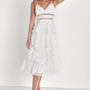 Lulus White dress